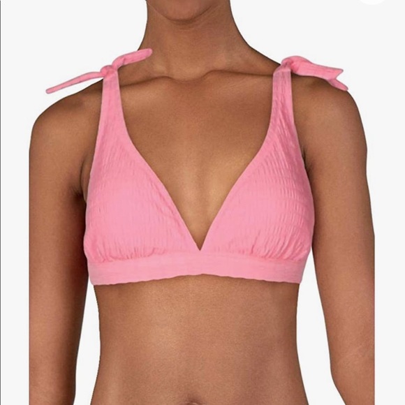 Jessica Simpson Other - Jessica Simpson Pink Bikini Top Medium New